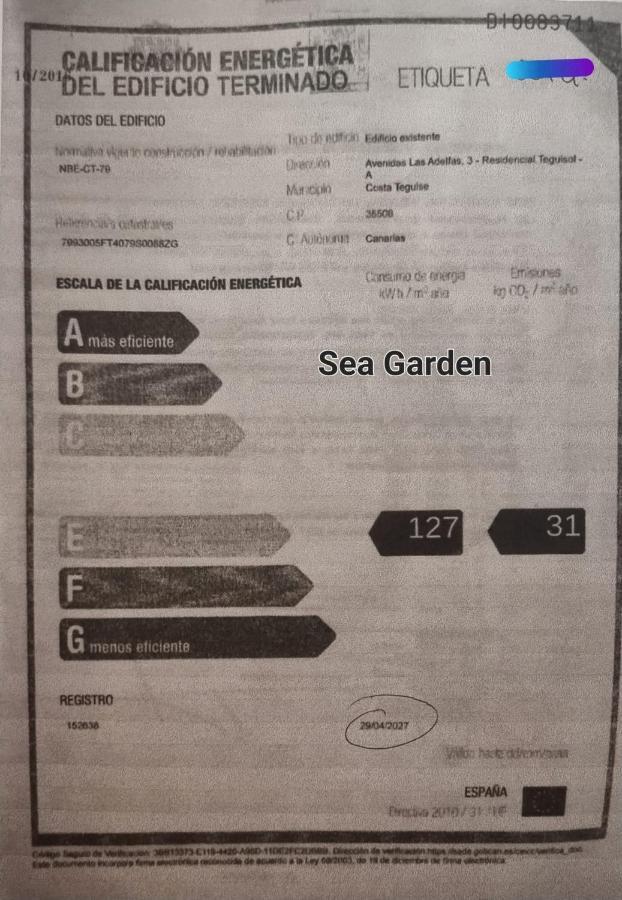 Vivienda Vacacional Sea Garden Costa Teguise Luaran gambar